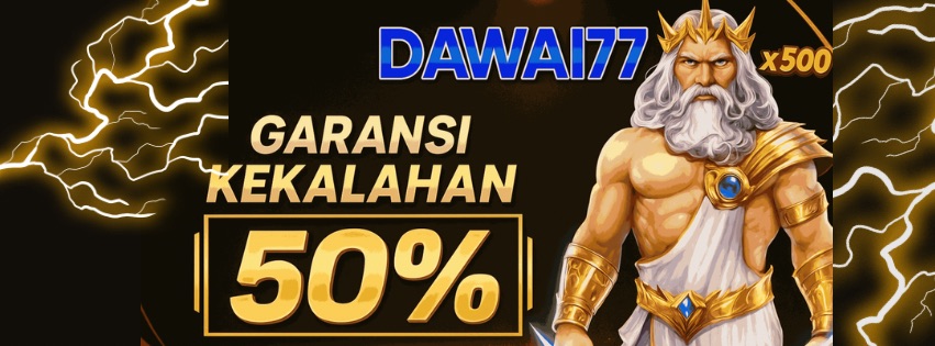 GARANSI KEKALAHAN 50% 